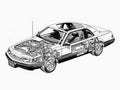 Ford Thunderbird cutaway A4 Photo Print