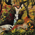 Forest Brook August Macke Expressionism A4 Photo Print