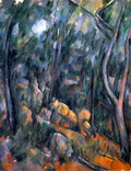 Forest Caves In The Cliffs Above The Château Noir Cezanne A4 Photo Print