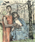 Forest Scene Lovis Corinth Impressionism European A4 Photo Print