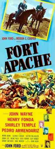  Fort Apache 03 film star poster A4 Photo Print