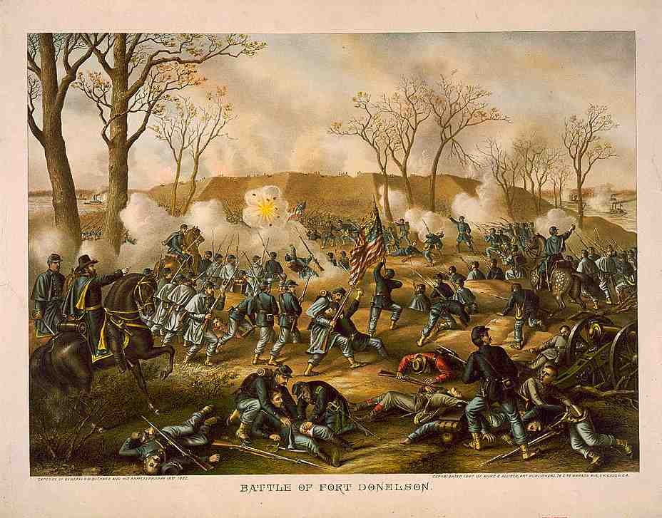 Fort Donelson Vintage A4 Photo Print