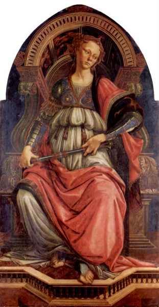 Fortitude by Botticelli A4 Photo Print