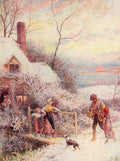 Foster Myles Birket 1825 1899 Going Home A4 Photo Print