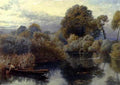 Foster Myles Birket An Eel Fisherman On The Thames A4 Photo Print