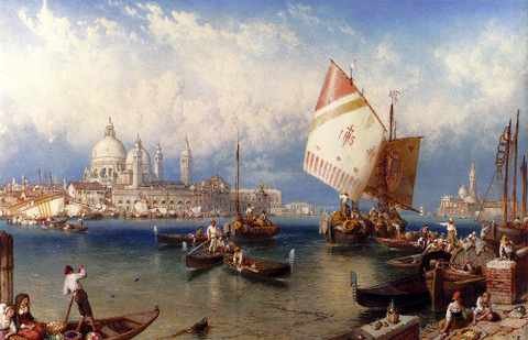 Foster Myles Birket Market Day On The GiudeccVenice A4 Photo Print