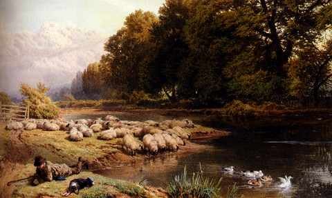 Foster Myles Birket The Shepherds Rest A4 Photo Print