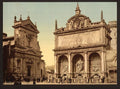 Fountain Acqua Felice Rome Vintage A4 Photo Print