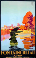 Fountainbleau Vintage Advert A4 Photo Print