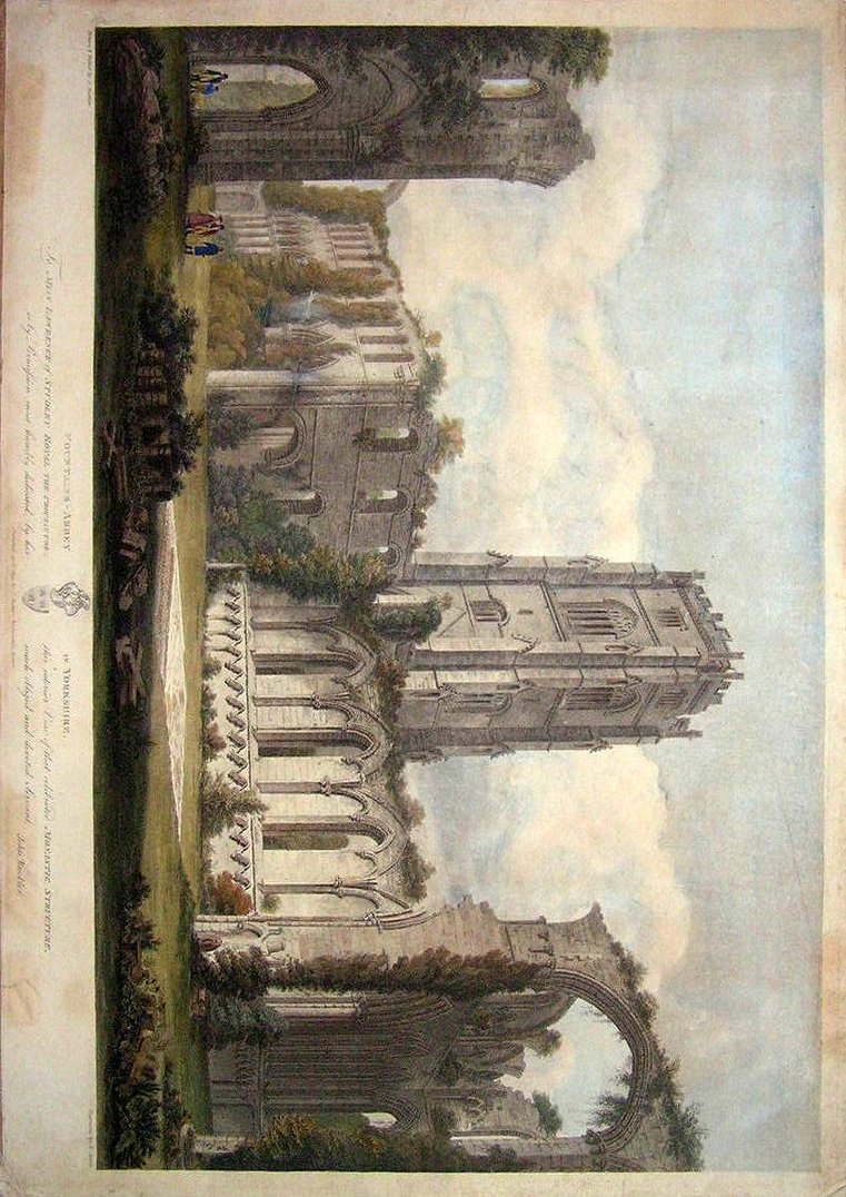 Fountains Abbey A4 Photo Print