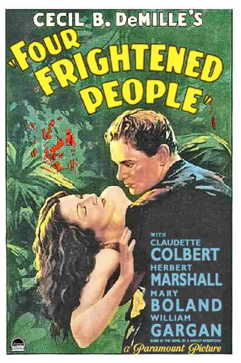 Four Frightened People 03  film star poster A4 Photo Print