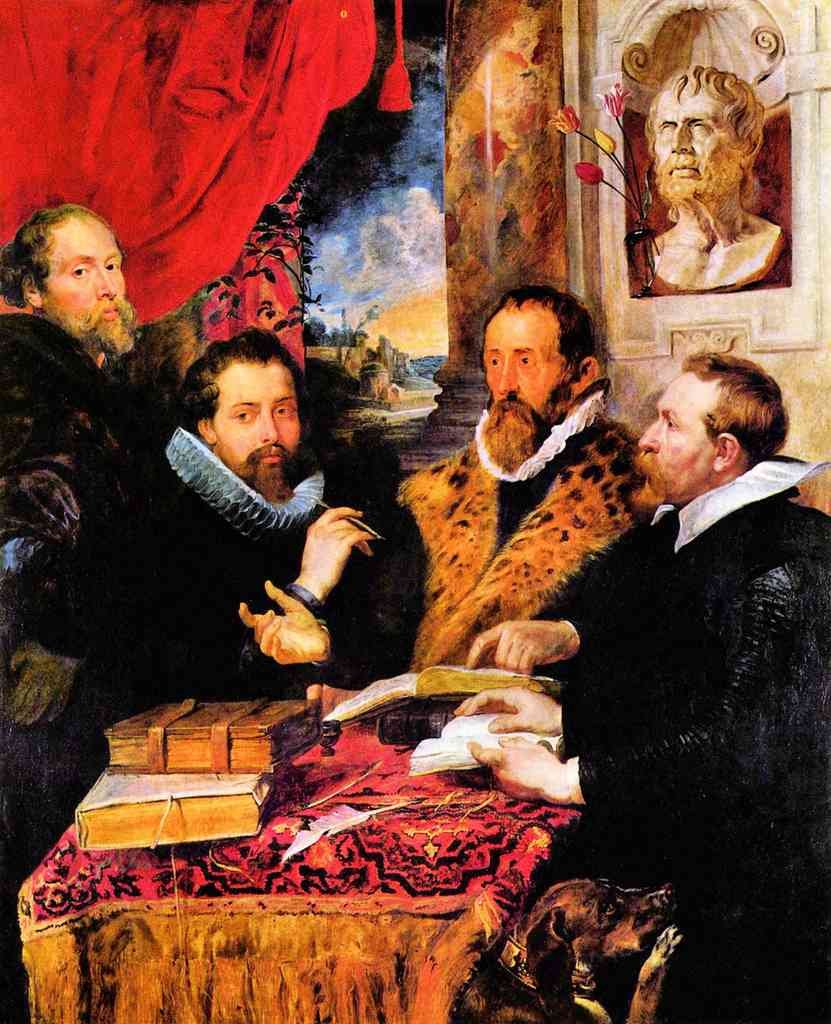 Four Philosophers Rubens A4 Photo Print