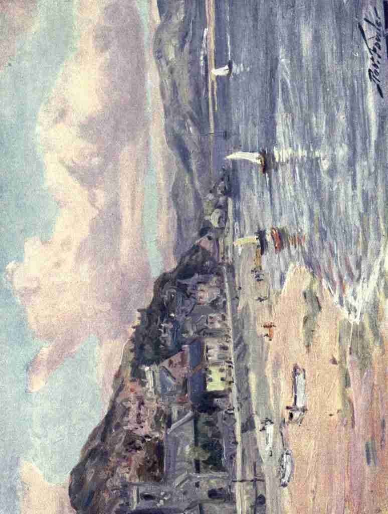 Fowler Robert 1853 1926 Beautiful Wales 1905 Aberdovey Vintage A4 Photo Print