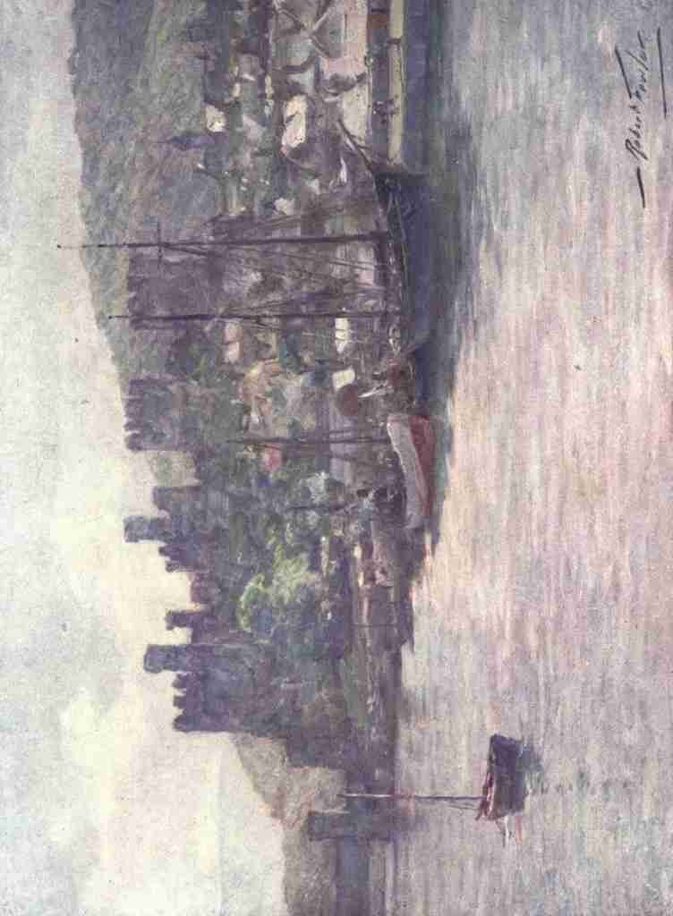 Fowler Robert 1853 1926 Beautiful Wales 1905 Conway Castle & Quay A4 Photo Print
