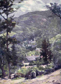 Fowler Robert 1853 1926 Beautiful Wales 1905 Distant view of Bettws y Coed A4 Photo Print