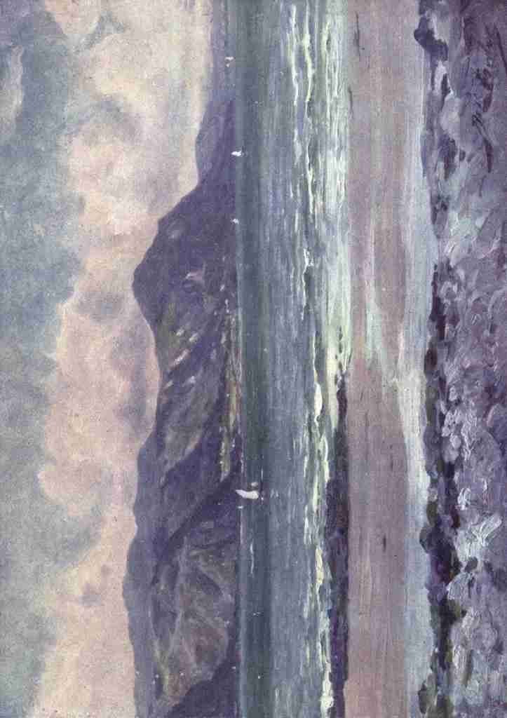Fowler Robert 1853 1926 Beautiful Wales 1905 Distant view of Penmaenmawr A4 Photo Print