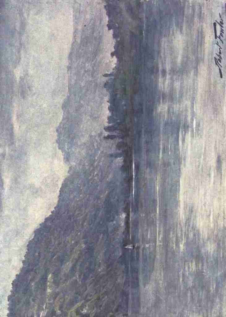 Fowler Robert 1853 1926 Beautiful Wales 1905 Morning mists near Trefiw Vintage A4 Photo Print