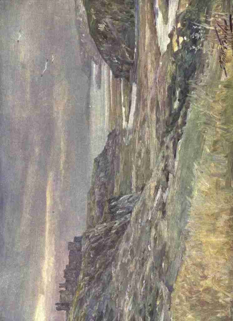 Fowler Robert 1853 1926 Beautiful Wales 1905 Pennard Castle Glamorganshire A4 Photo Print