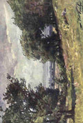 Fowler Robert 1853 1926 Beautiful Wales 1905 Windy day near Llanrug A4 Photo Print