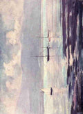 Fowler Robert 1853 1926 Beautiful Wales 1905 Yachts Anglesey Coast A4 Photo Print