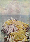 Fowler Robert 1853 1926 The London & Northwestern Railway 1911 South Stack Lighthouse Holyhead A4 Photo Print