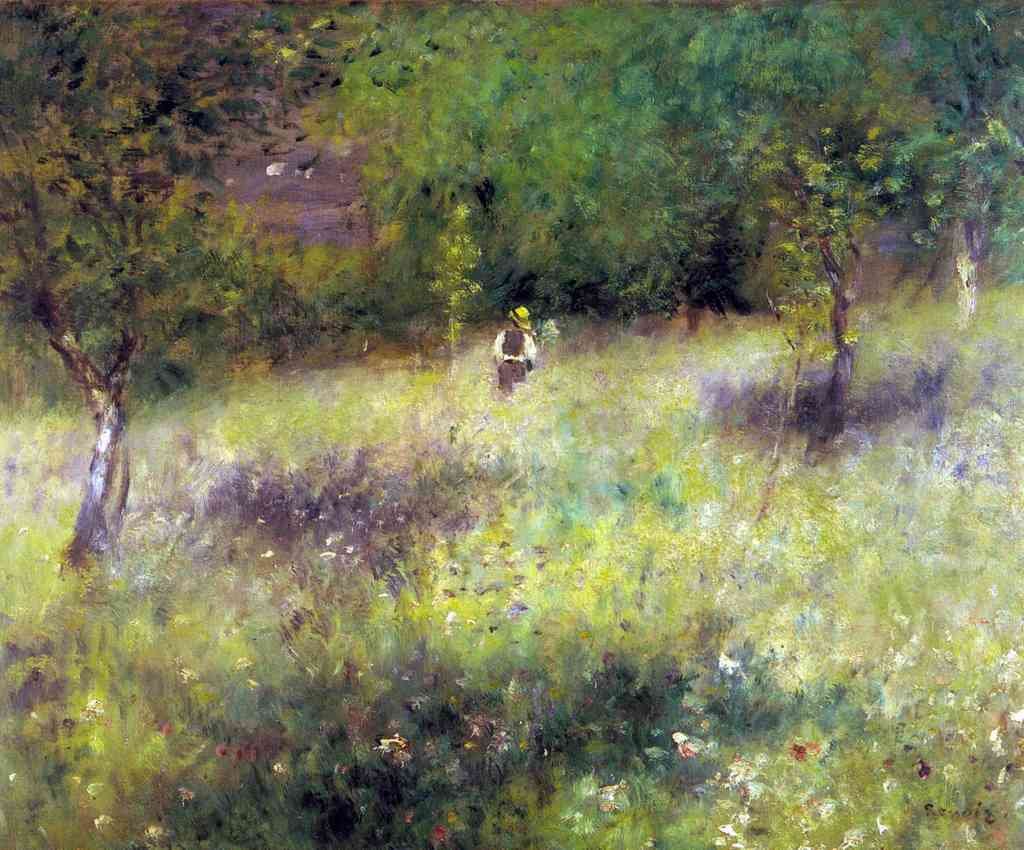 Frühling In Chatou Renoir A4 Photo Print