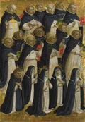 Fra Angelico The Dominican Blessed A4 Photo Print