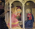 Fra Angelico annunciation 1434 Art A4 Photo Print