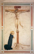 Fra Angelico crucifixion with st dominic Art A4 Photo Print
