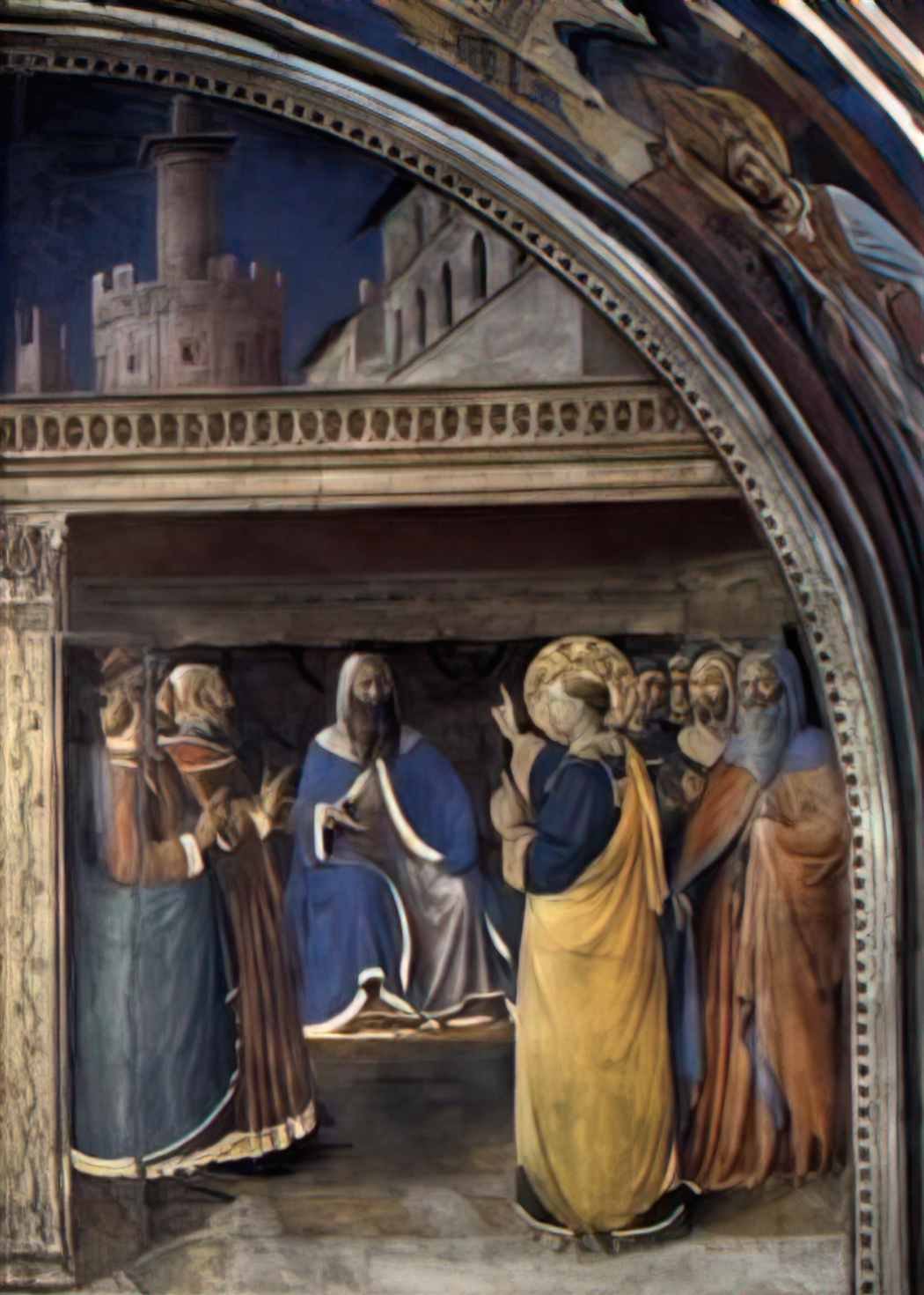 Filippo Lippi birth and naming st john 1465 Art A4 Photo Print
