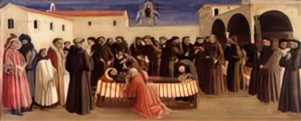 Filippo Lippi disputation in the synagogue 1465 Art A4 Photo Print