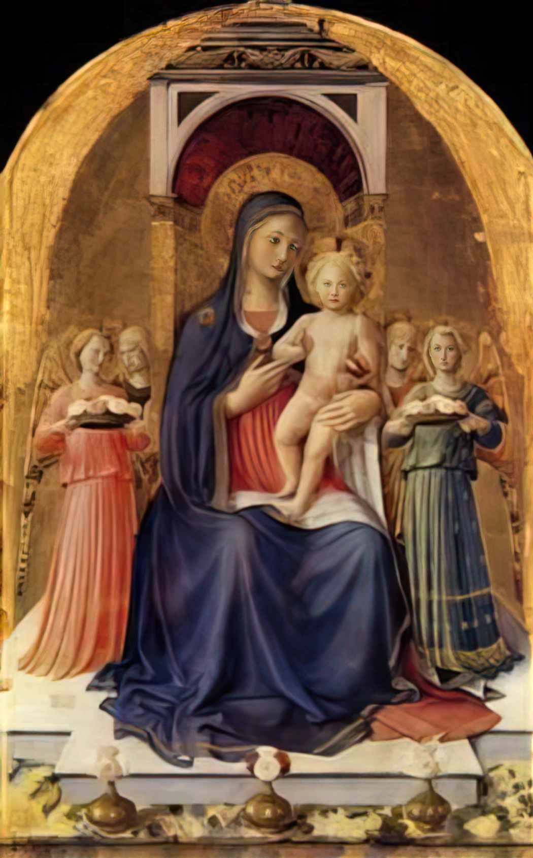 Filippo Lippi pietà Art A4 Photo Print