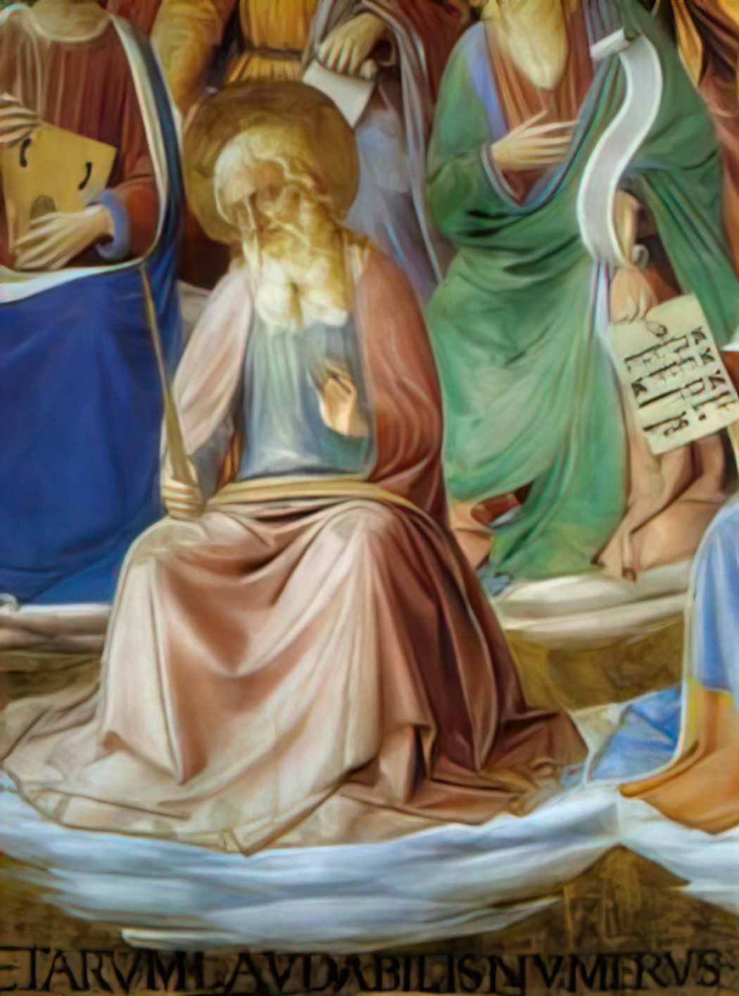 Filippo Lippi seven saints 1450 Art A4 Photo Print