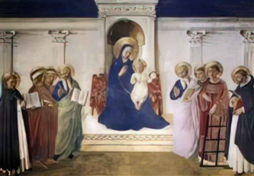 Filippo Lippi st jerome in the desert 1456 Art A4 Photo Print