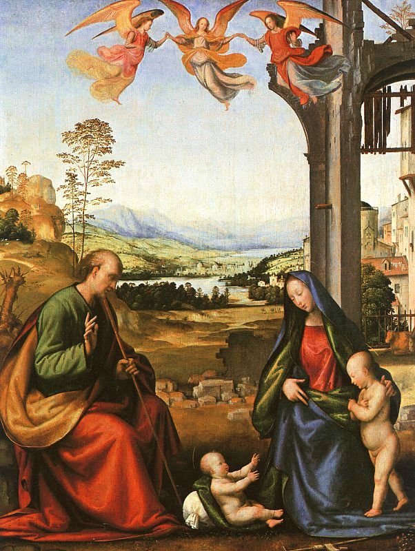 Fra Bartolommeo Baccio della Porta Italian 1472 1517 Art A4 Photo Print UK