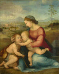 Fra Bartolommeo The Madonna and Child with Saint John A4 Photo Print