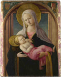 Fra Filippo Lippi and workshop The Virgin and Child A4 Photo Print