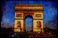 France 281019 L'Arche De Triomphe A4 Limited Edition Watercolour Print