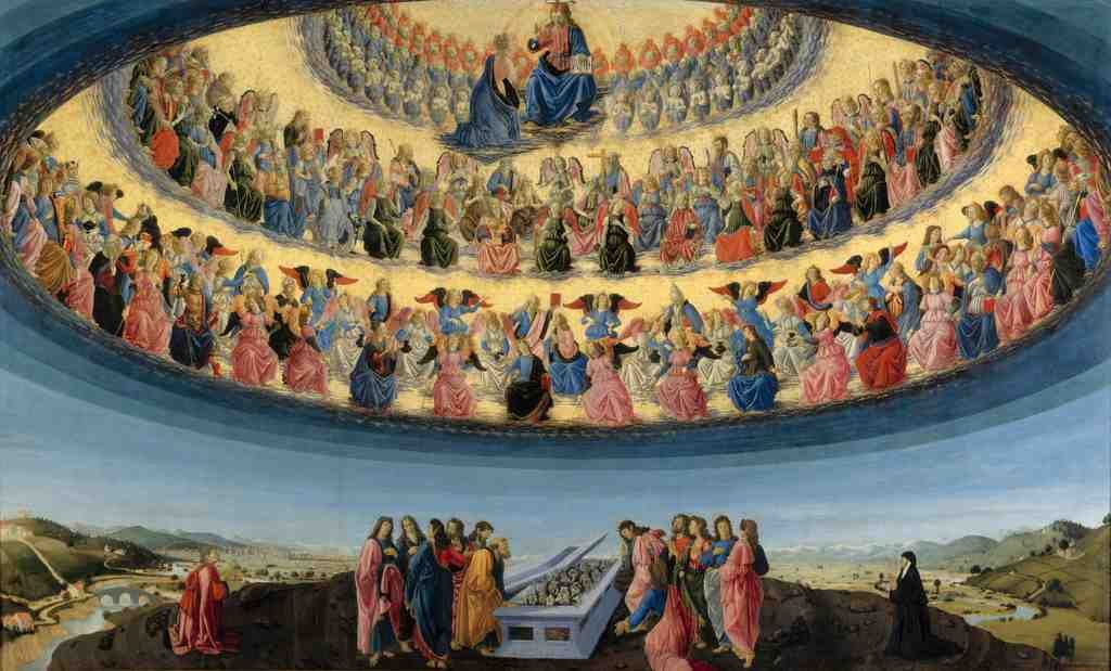 Francesco Botticini The Assumption of the Virgin A4 Photo Print