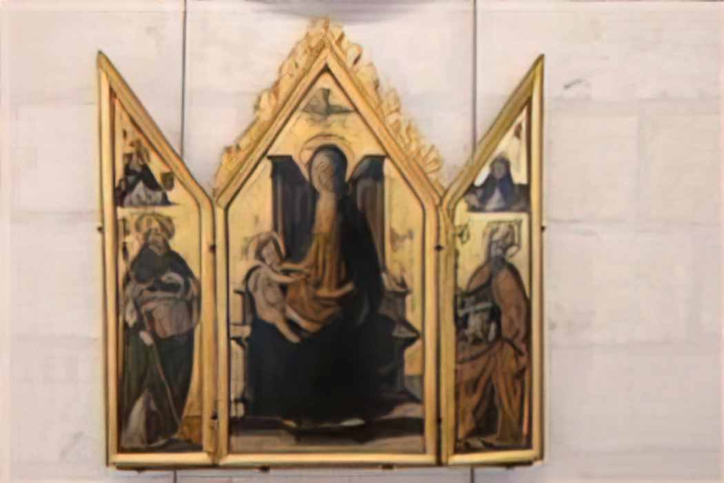 Fra Angelico christ the judge detali Art A4 Photo Print