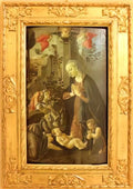 Francesco Botticini francesco botticini adorazione del bambino 1470 8 Art A4 Photo Print