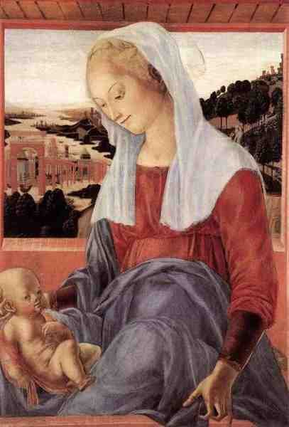 Francesco Di Giorgio Martini Madonna And Child 1472 A4 Photo Print
