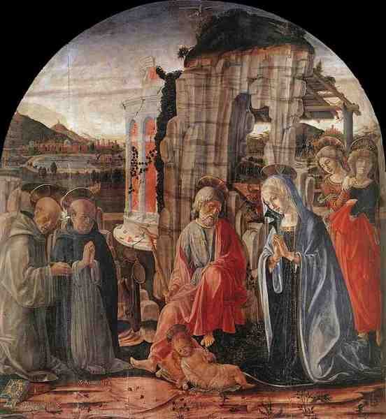 Francesco Di Giorgio Martini Nativity 1475 A4 Photo Print