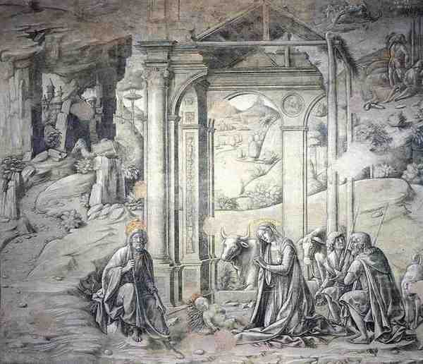 Francesco Di Giorgio Martini Nativity 1488 A4 Photo Print