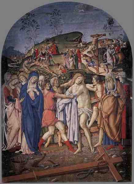 Francesco Di Giorgio Martini The Disrobing Of Christ A4 Photo Print