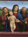 Francesco Francia The Virgin and Child with Two Saints A4 Photo Print