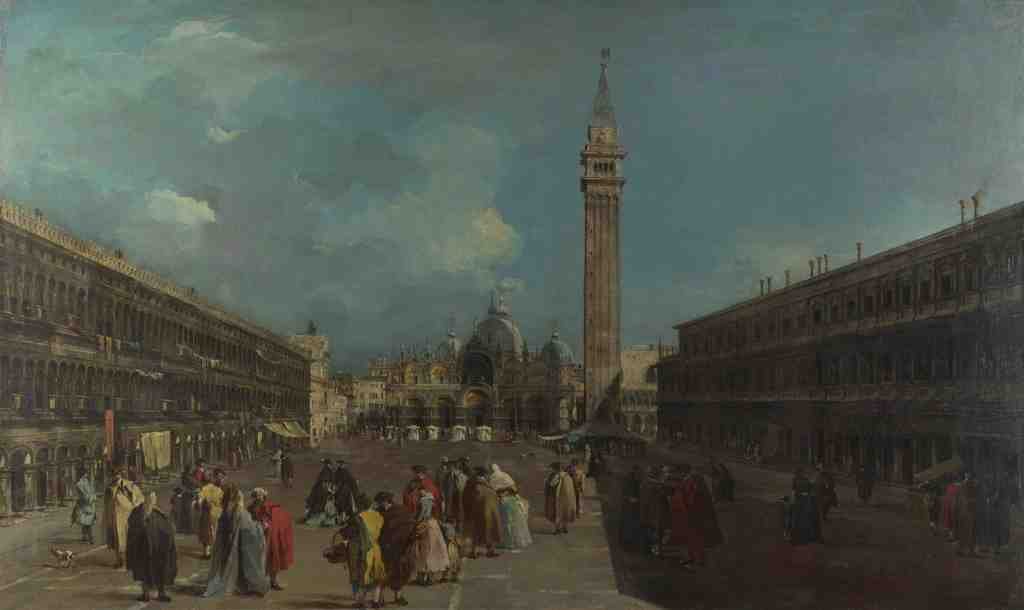 Francesco Guardi Venice Piazza San Marco 1 A4 Photo Print