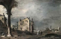 Francesco Guardi capriccio with venetian motifs Art A4 Photo Print