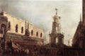 Francesco Guardi carnival thursday on the piazzetta 1770 Art A4 Photo Print