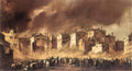 Francesco Guardi the fire at san marcuola 1789 Art A4 Photo Print
